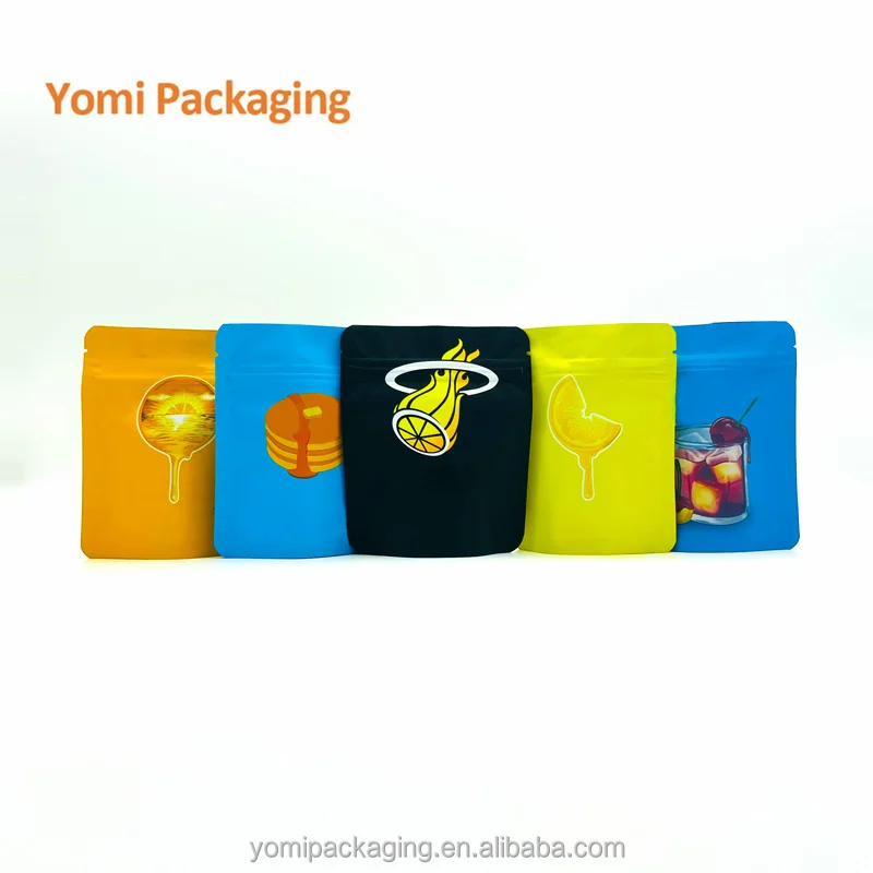 3.5g mylar bag customed
