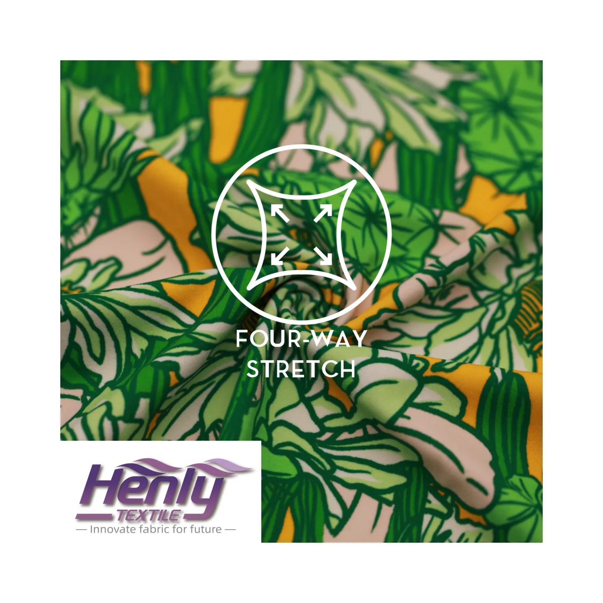 HT240837A 82%NYLON 18%SPANDEX 220GSM  Knitted  Interlock one Side Peached one side digital print Fabric