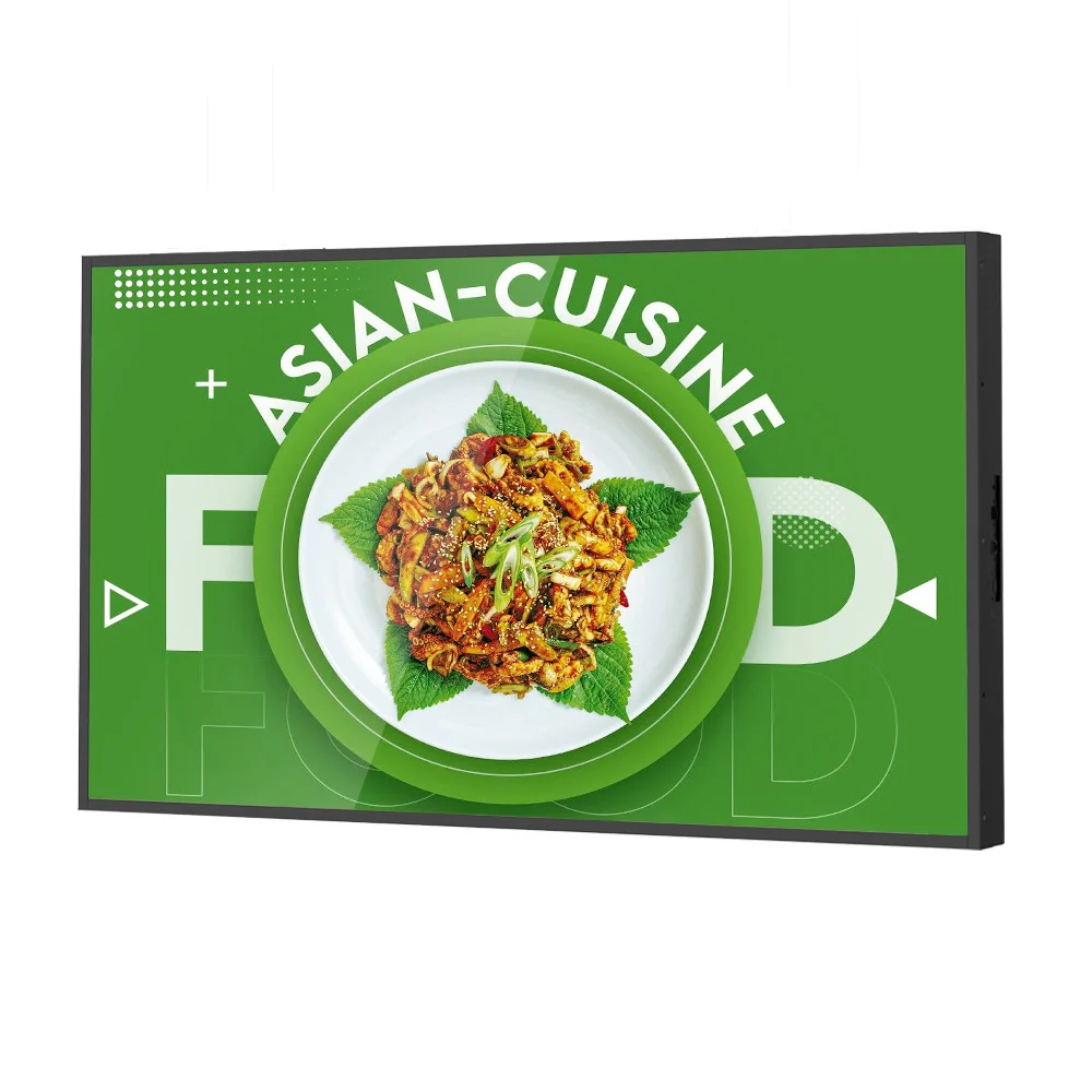 43 inch High Brightness 3000~3500 nits Shop window facing advertising digital signage display Screen Monitor Window LCD Display