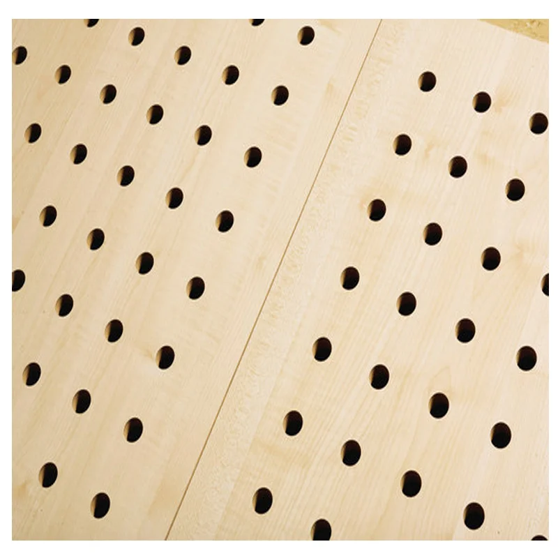 Customized size punching perforated 3d mdf panels for furniture manufacturer