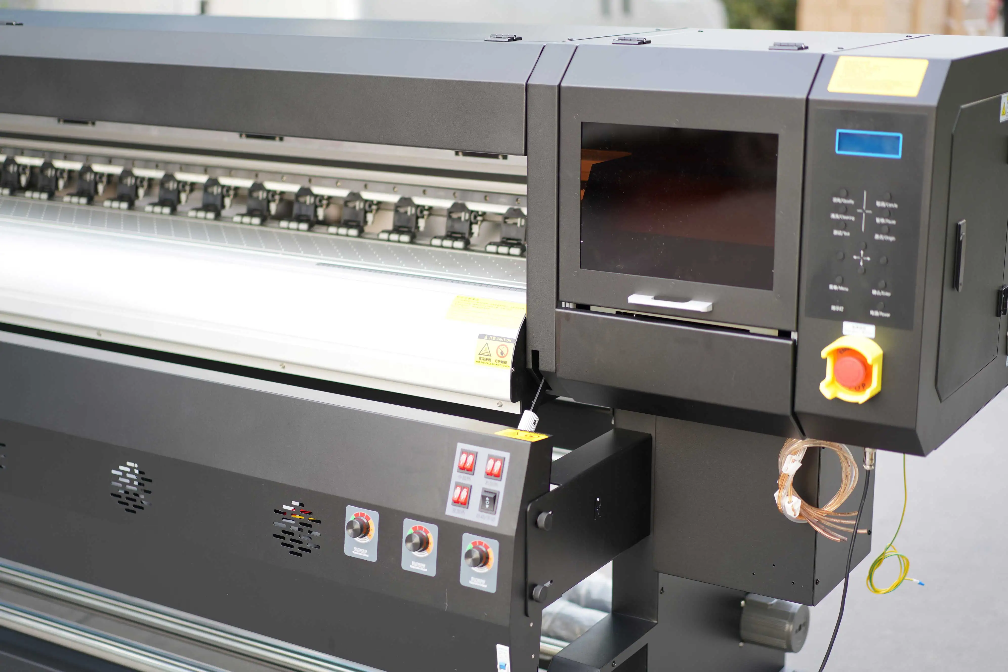 WorldColor 2024 Large Format 3.2m Automatic Inkjet Printer with Multi-Head Eco Solvent Ink for Advertising PVC Label Printing