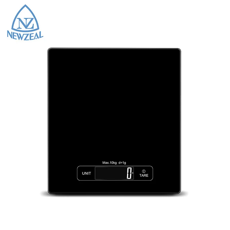 Foreign Trade 10 Kg Glass Portable Digital Kitchen Weight Food Scale