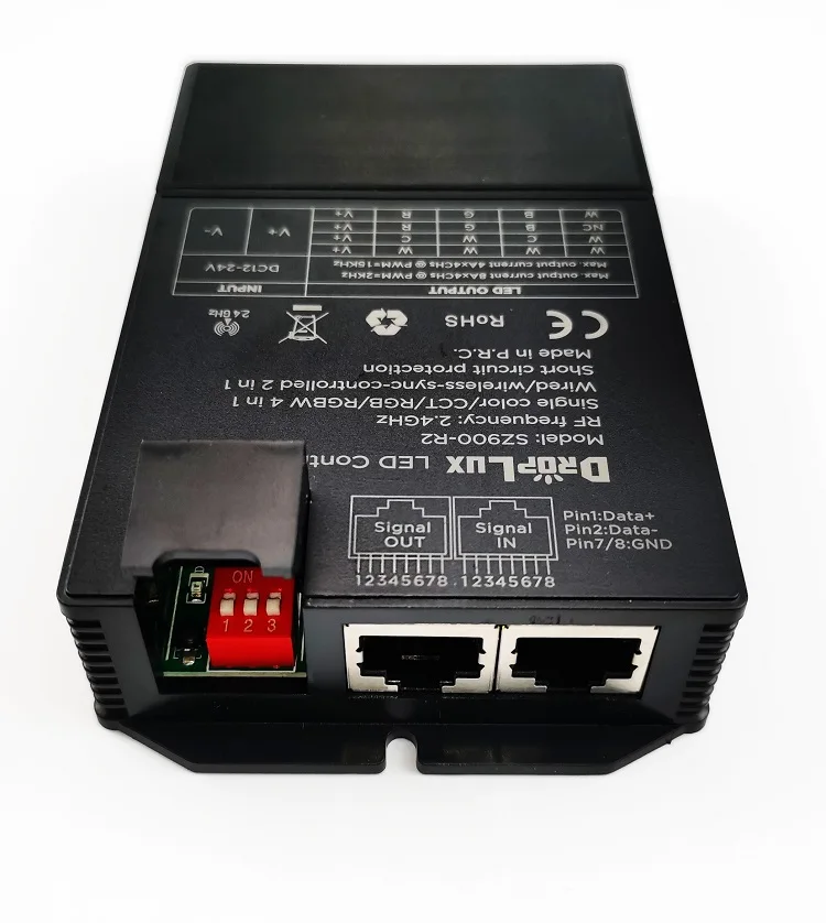 SZ900-R2 SZ900-B2 SZ900-W2 4CH Проводная синхронизация/Беспроводная синхронизация 2 в 1 TUYA BLE WIFI 4 Одноцветный CCT RGB RGBW светодиодный контроллер