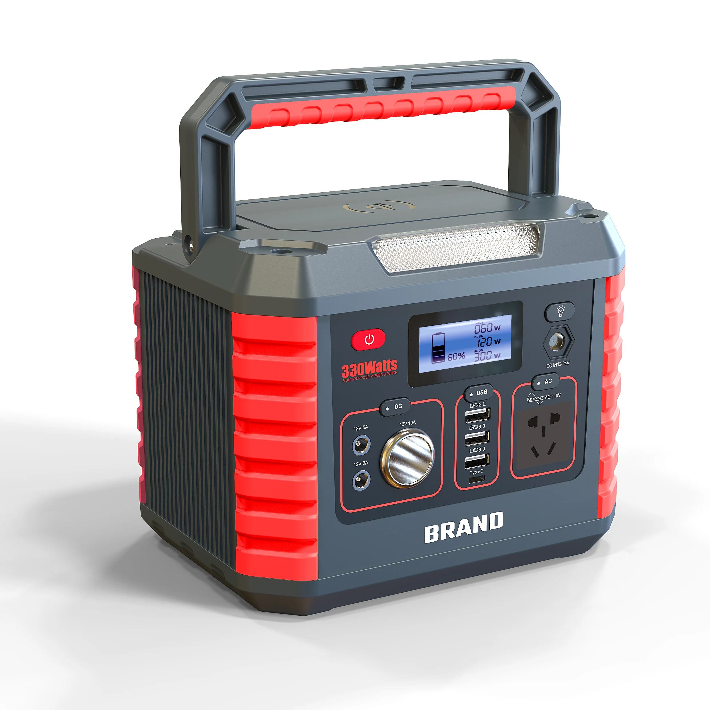 Оптовая продажа, портативная электростанция 330 Вт/3,7 в/78000 мАч для путешествий, кемпинга, экстренных ситуаций, 110 В, для кемпинга