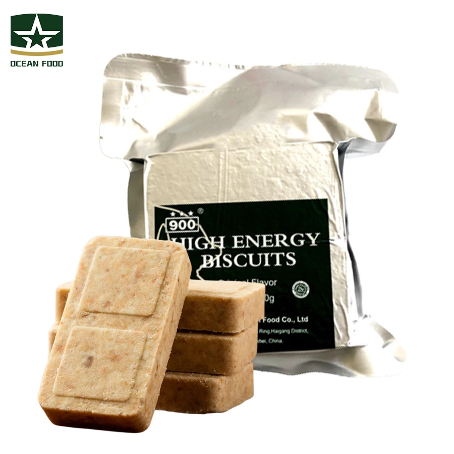 900 аварийная сухая еда, снэки для кемпинга, печенье высокой энергии