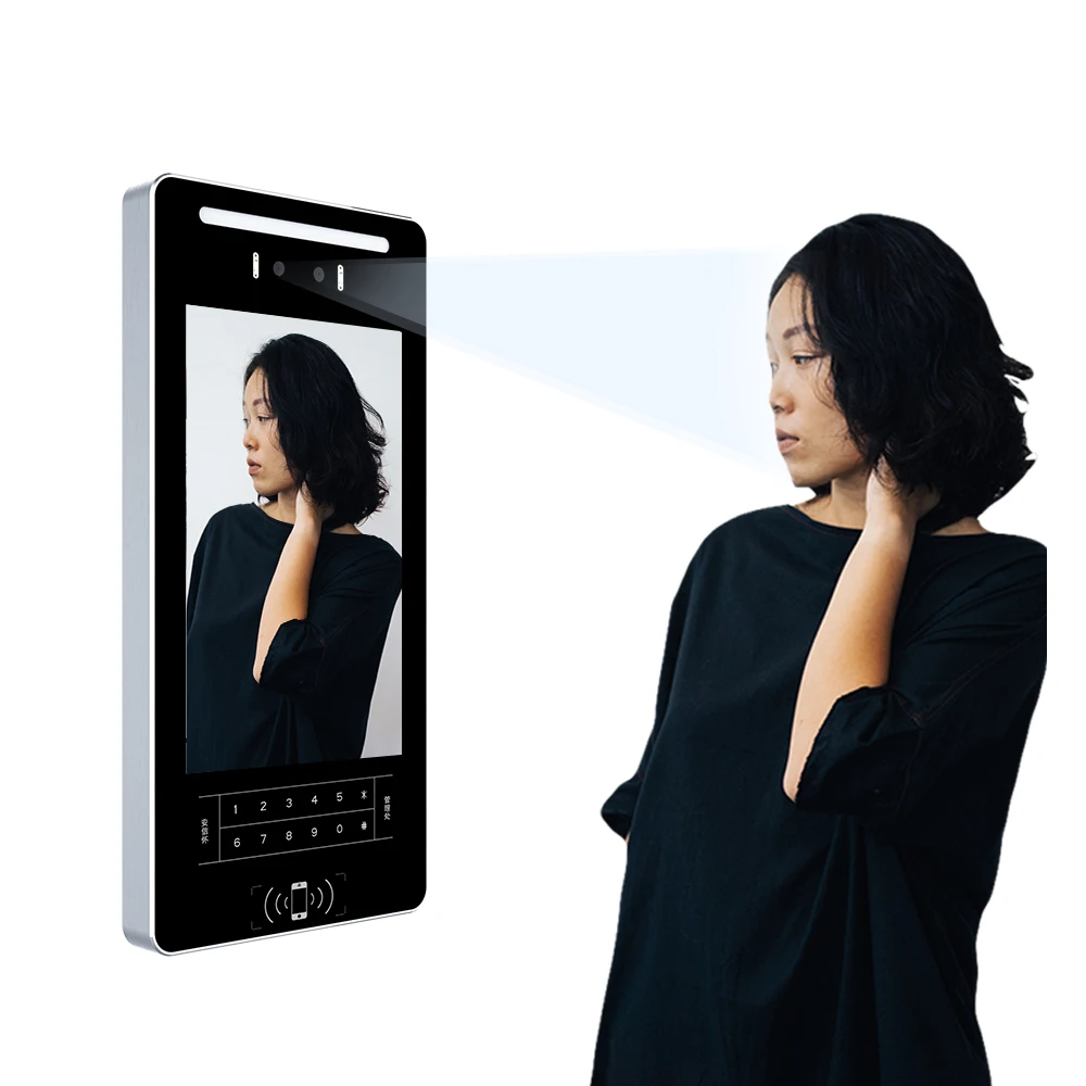 Ethernet 4G Wireless SIP 10 INCH  face recognition video intercom access control systems apartment video door phone VF711