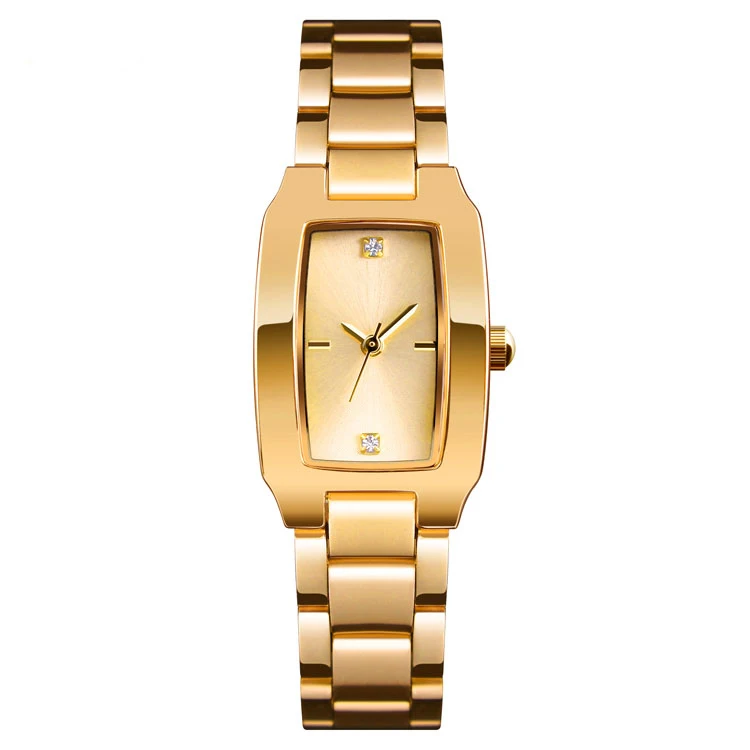 Square Face Women Watch Small Dial Fashion Waterproof 3ATM Lady Wristwatch Luxury Quartz Gold Wrist Watches for Women