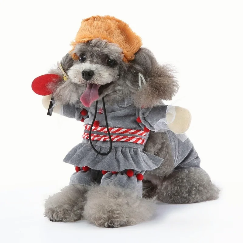 Pet Supplies Are Distributed On Behalf Funny funny Pets Stand Up Dogs Cosplay  Stand Upright Halloween Dog Clothes