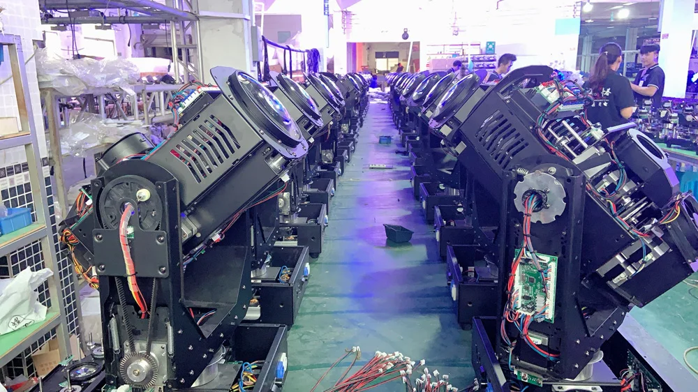 350W 17R Beam Wash Moving Head Light for Stage Lighting