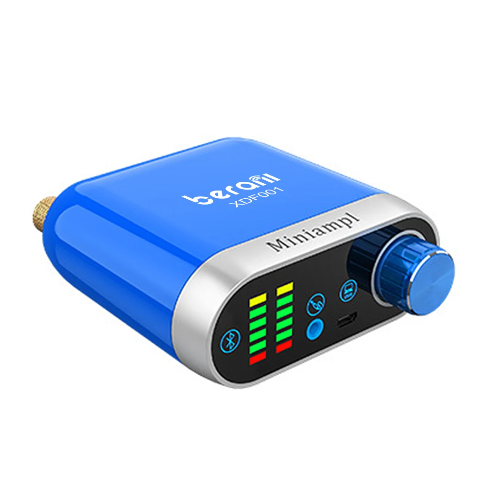 XDF001 New Arrivals 2 Channel BT 5.0 Mini Wireless Audio Power Hifi Stereo Speaker AMP for Home Berani Power Amplifier
