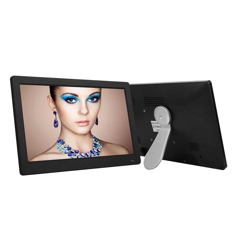 12.1 Inch Lithium Battery Powered Digital Picture Photo Frame Video Player