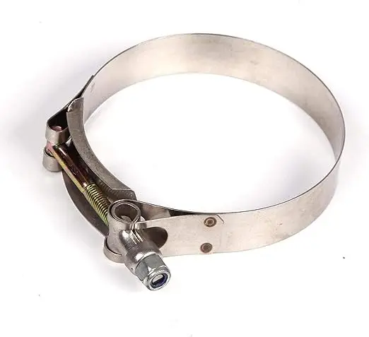 Stainless Steel T-Bolt Clamps Turbo Silicone Hose Pipe Coupler Intake Intercooler