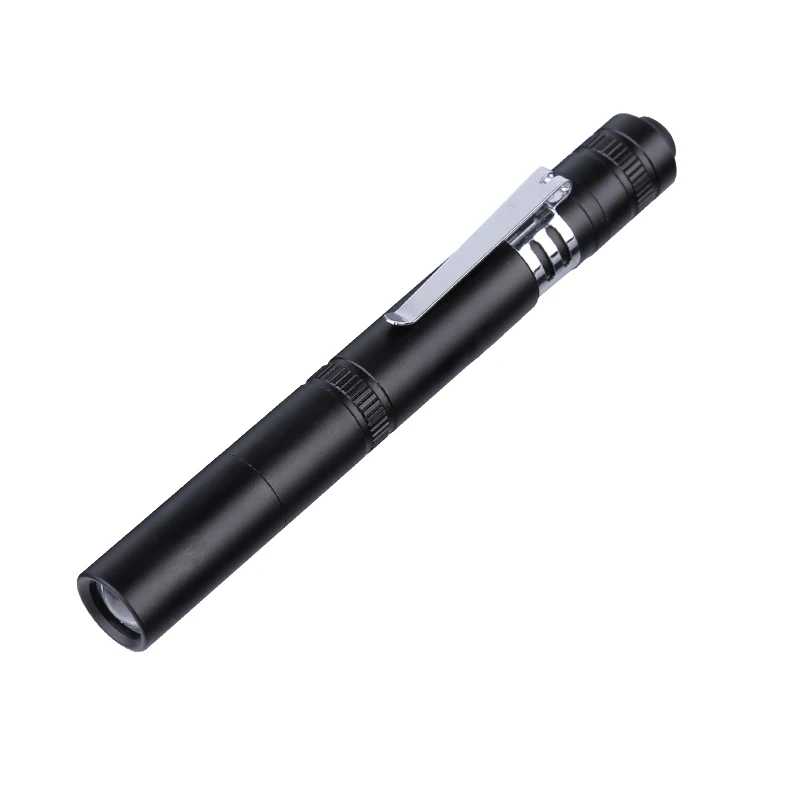 100 Lumens LED Pen Light Pocket Size Clip Flashlight Small Mini Handheld Slim Flashlight for Nurse Medical Doctor