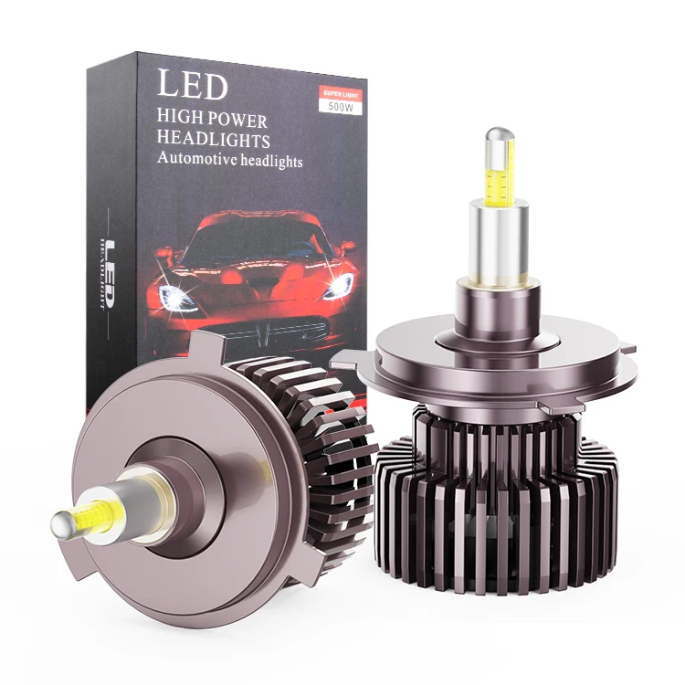 RCJ X8 20000 Lumen 120W 360 Car Led Headlight,H1 H7 9005 9006 Auto Car Led Light Bulb H4 Led Headlight