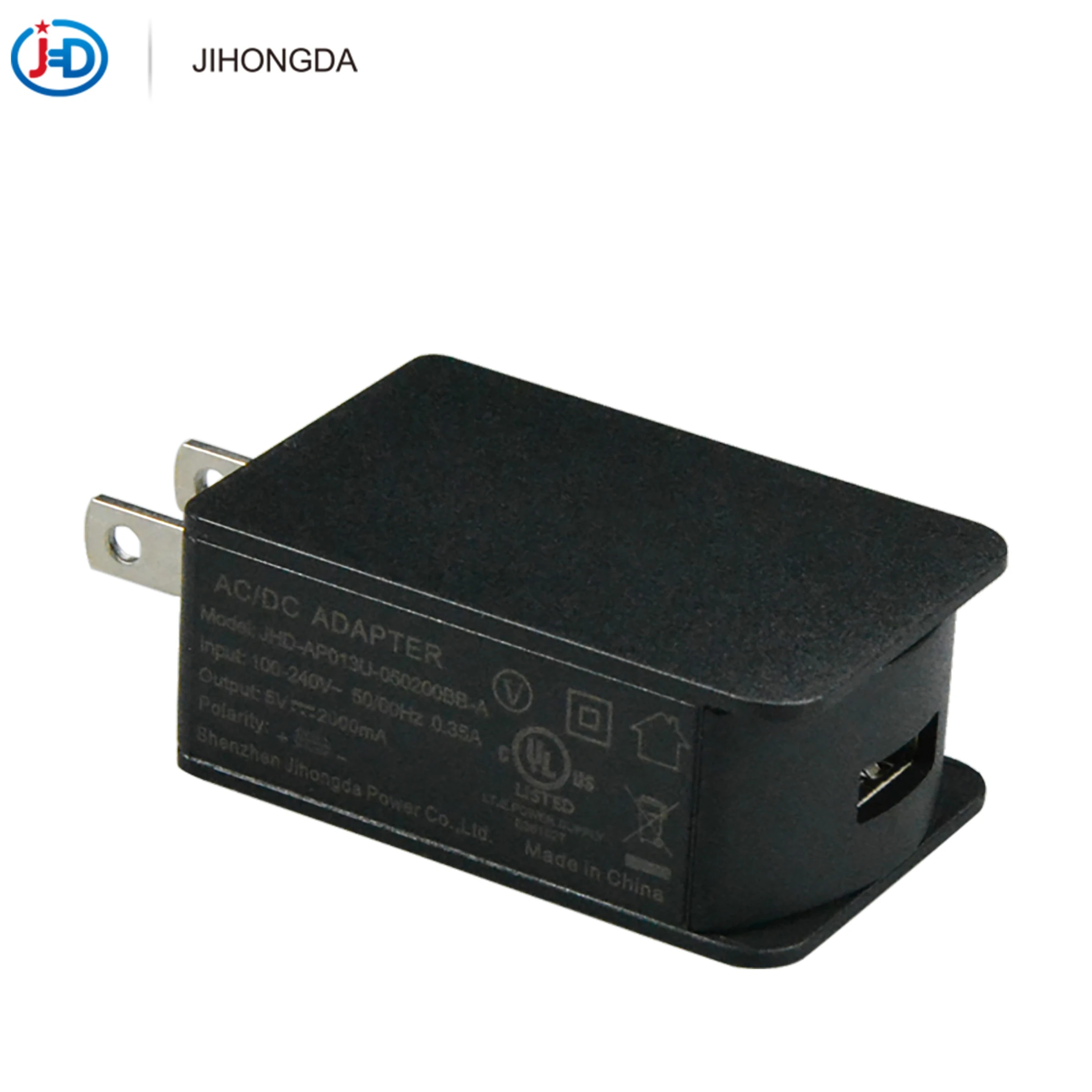 Factory outlet us plug 13w 5v 2a ul jp uk eu au standard dual usb durable  power adapter for MP4 player/console/smart phone