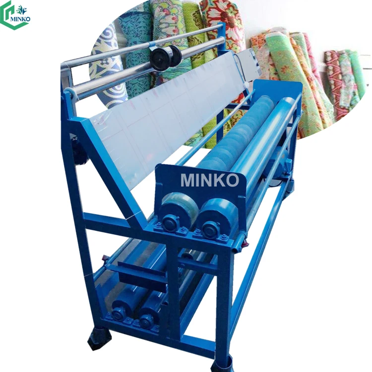 Cloth roll rewinding machine fabric inspection re-rolling machine machine