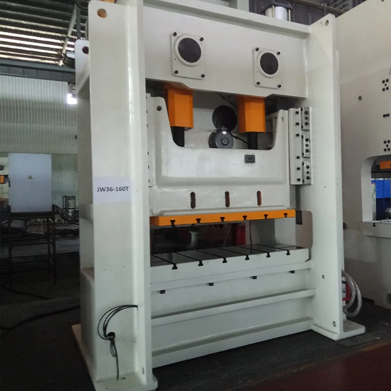 High-precision JW36-160T Straight-side two point press  Stamping Punch Machine /Double Crank Power Press Machine
