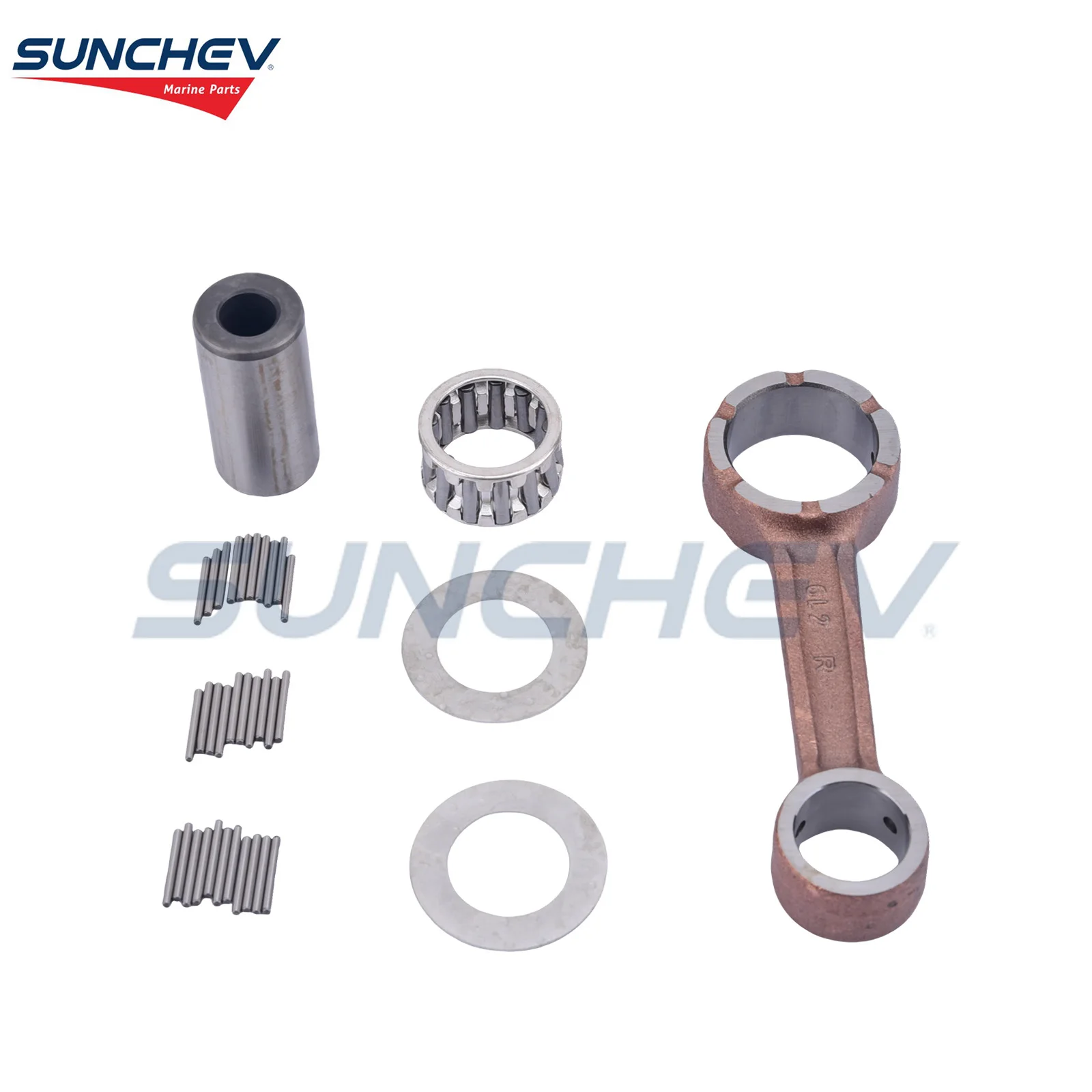 6L2-11651-00 Boat Engine Boat Motor Connecting Rod Kit For Yamaha 20hp Outboard Motor Outboard Engine  6L2-11651 6L21165100