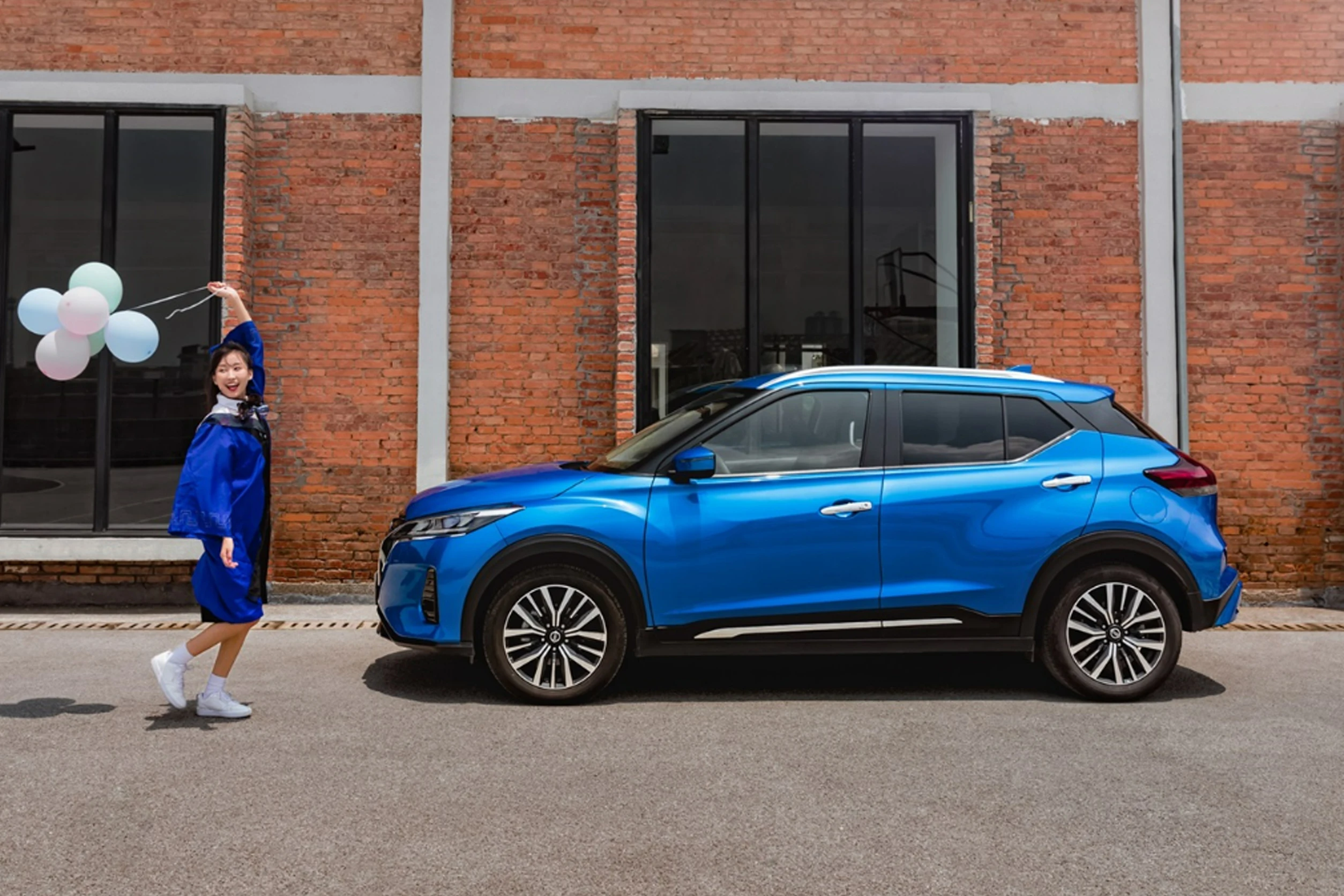 2024 Dongfeng Nissan Kicks Small SUV FWD Electric Steering Nissan Kicks 2023 170km Gasoline Petrol 5-door 5-Seater car for Sale