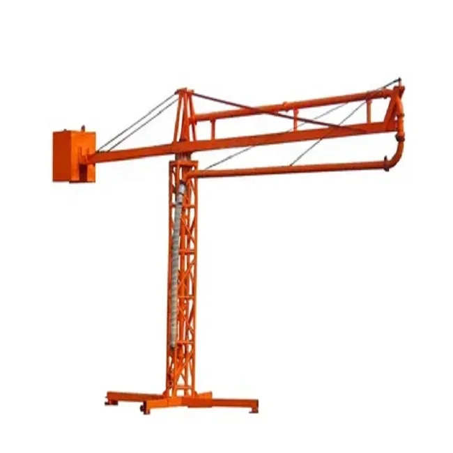 Portable mobile concrete pump machine placing boom China manufacturing