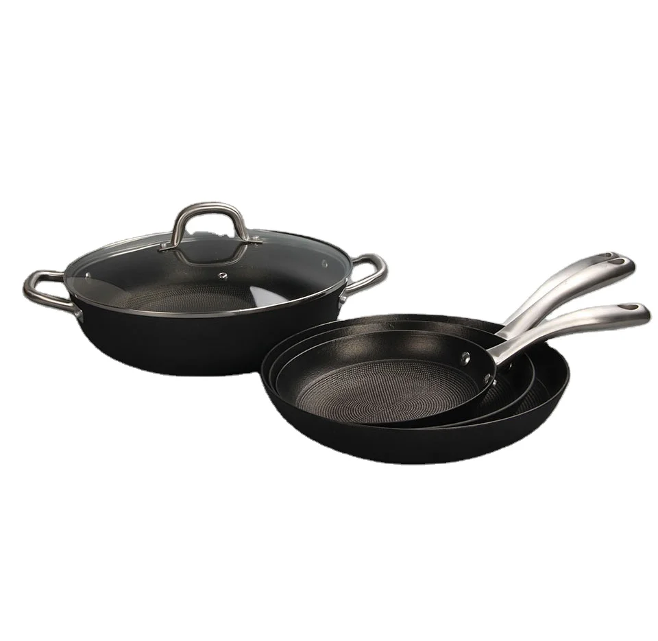 honey comb cast iron pan  light weight cast iron pan