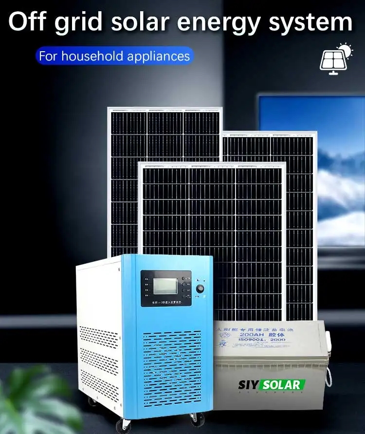 Best solar companies Off Grid Solar Energy System 5kW 10kW Hybrid Solar Power System Home Solar Panel Kit