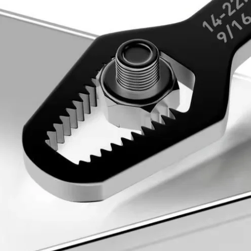 ZL white Adjustable Universal Torque Wrench 4-13mm Adjustable Wrench Tool