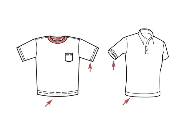 QS-600PL  automatic T-Shirt bottom hemming interlock sewing machine sleeve hemming sewing machine