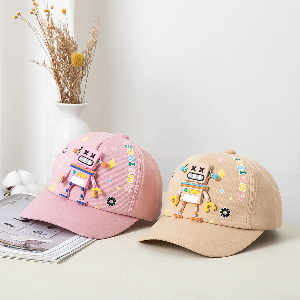 2024 Hot Sale Design Cute Baseball Hats Boy Girl Beach Outdoor Play Baby Sun Casual Hat