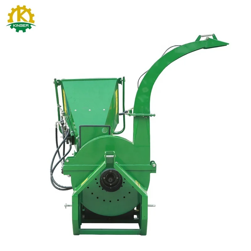 Forestry Machinery Wood Chipper With Auto Hydraulic Feeding