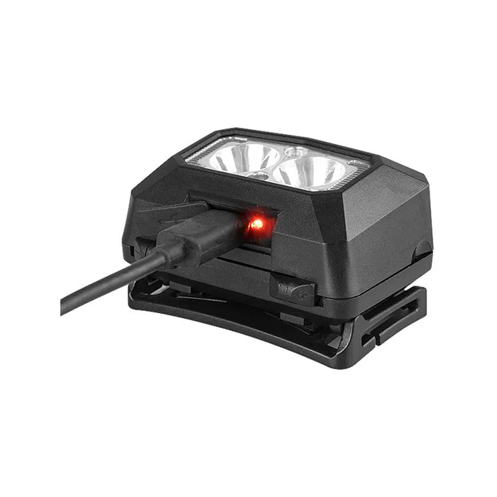 Portable 3W LED Motion Sensor Headlamp USB Rechargeable Camping hunting Headlight With Blue and Red light