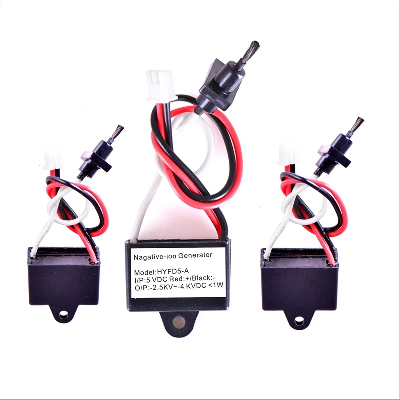 Высококонцентрированный мини-генератор отрицательных ионов, 12 В, 5 В