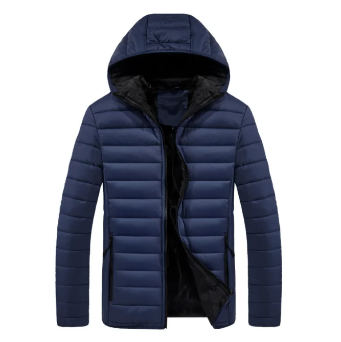 2020 New OEM Mens Puffer Windbreak Waterproof Customize Men Quilted Cotton Jacket for Winter Relaxtion-Safari
