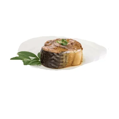 
mackerel fish in brine in square tin 
