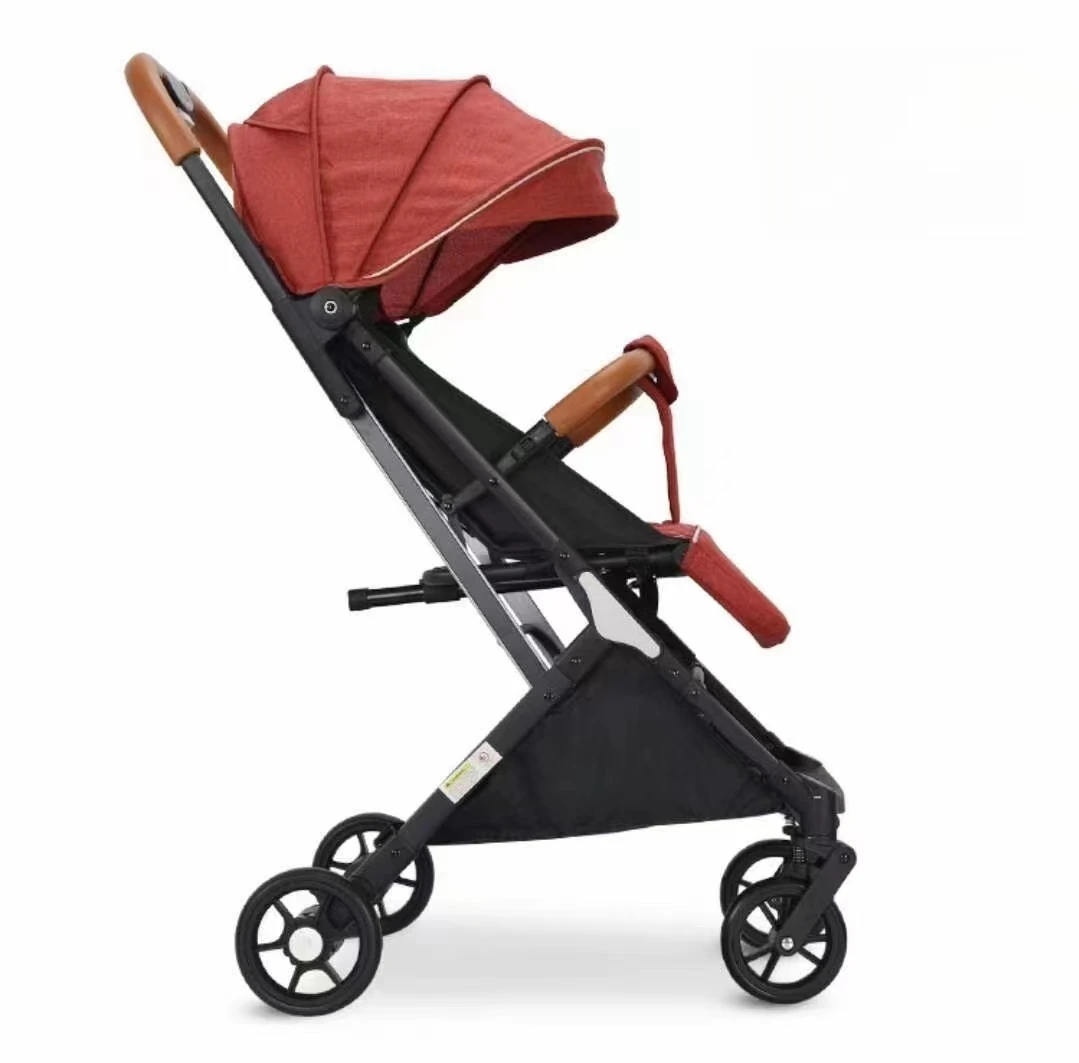 Foldable low price good quality  light weight portable  compact easy fold multi position recline  baby stroller