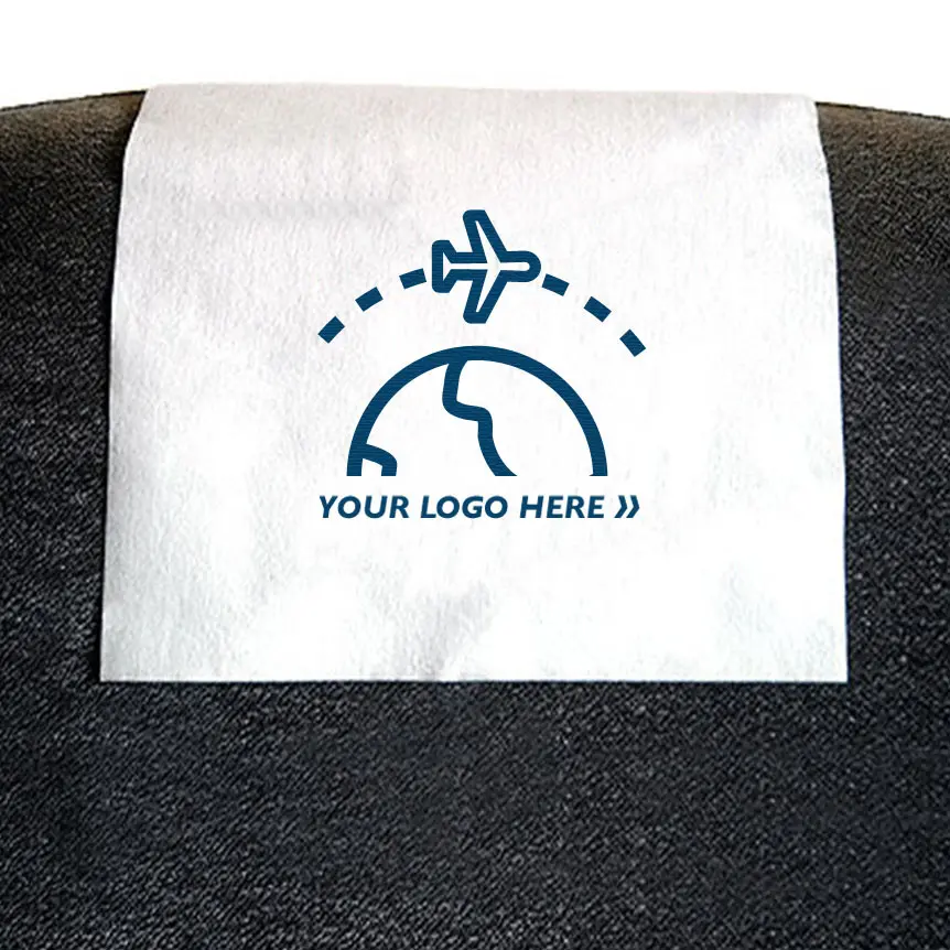 Быстрая скорость Non сплетенная ткань на раз использовать стоматологический тряпка для мытья посуды швейная машина самолет подголовник сиденья делая