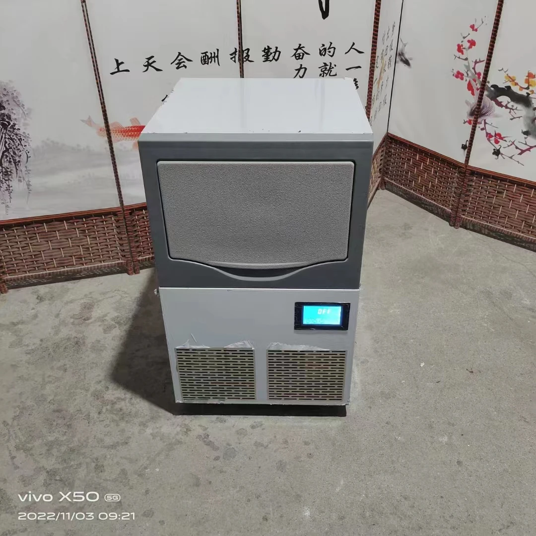 China Manufacture Cheap Price Tea Shop KTV Bar Machinery Commercial Large Cube Block Ice Making Machine With Large Size Ice