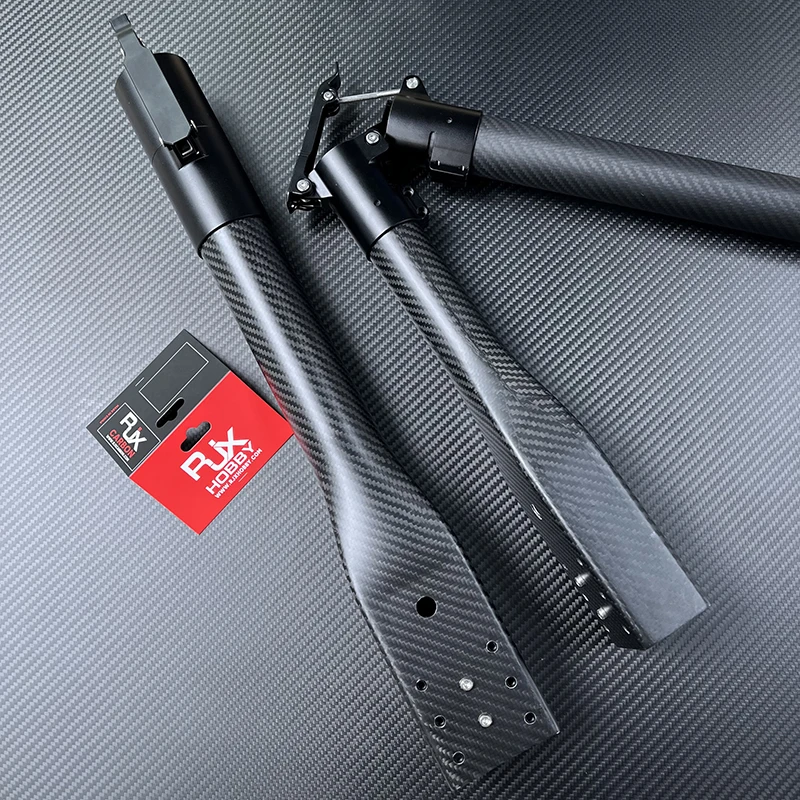 rjxhobby Carbon Fiber folding arm 40mm 50mm Clip Tube Fitting for hybrid Multirotor RC UAV Drone Plant Agriculture