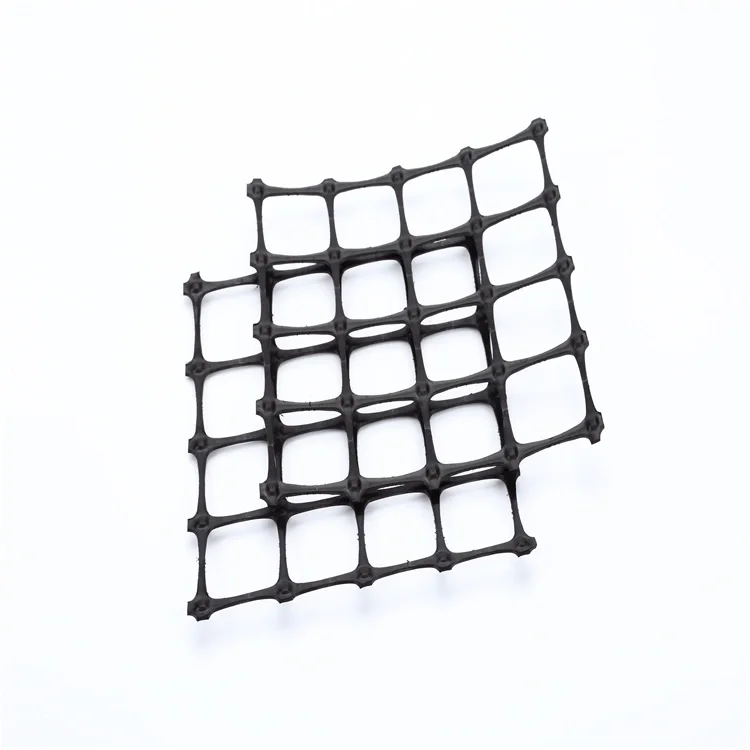 Plastic Animal Fence Glass Fiber Geogrid Uniaxial Tensile Plastic Geogrid