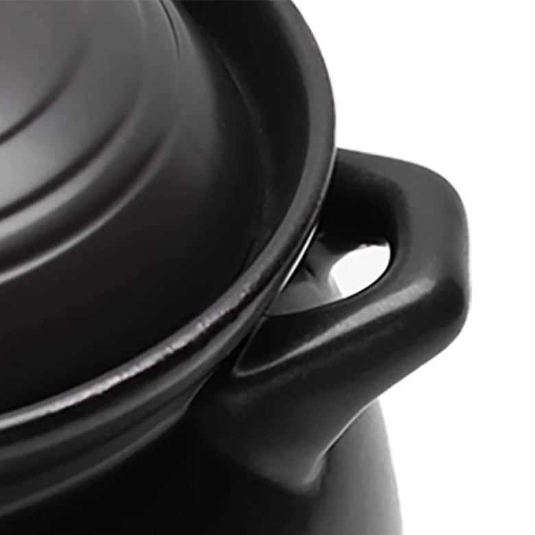 China Factory  Soup Rice Cooker Ceramic Cooking Pot With Lid