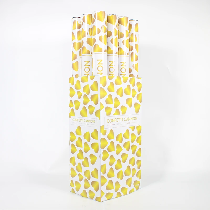 OEM Service Compressed Air Confetti Cannon Eco-friendly Foam Ball Shooters with Smile Ball