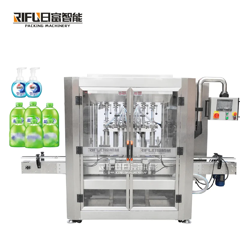 good price automatic liquid filling machine for mineral water/mayonnaise/chili sauce for Manufacturing Plant