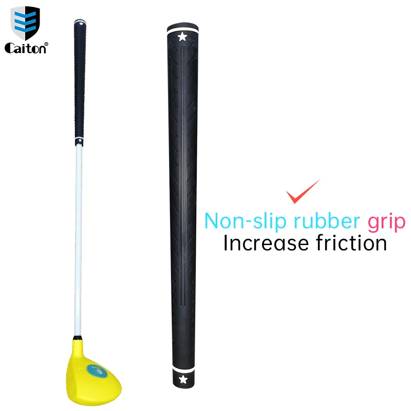 Caiton wholesale children rubber grip kids golf club set training aids  driver golf clubs