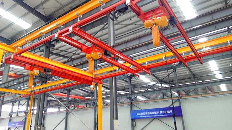 Factory Use Light Modular Crane System European Type Suspension Crane Flexible Forged Steel Welded Crane