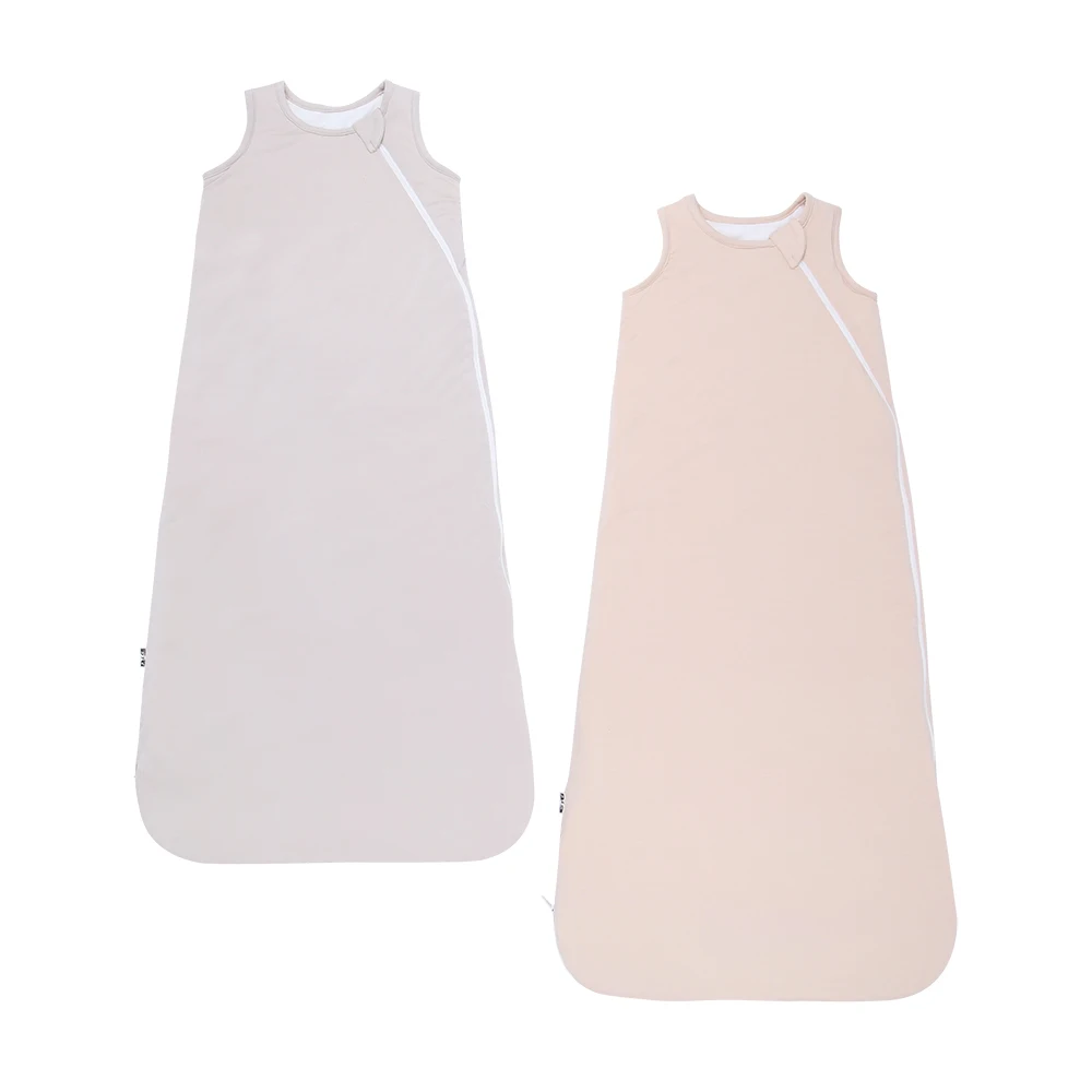 Extra Soft Comfortable Bamboo Viscose Baby Sleeping Bag Two Way Zipper Side Zipper Wearable Sleeping Bag for Babies