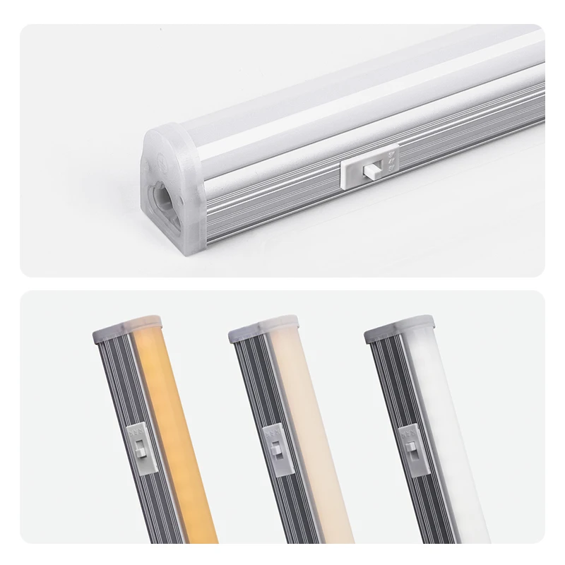 cct dimmable linear indoors 2ft 4ft 18w 20w 36w integrated led tube t5 lighting fixture