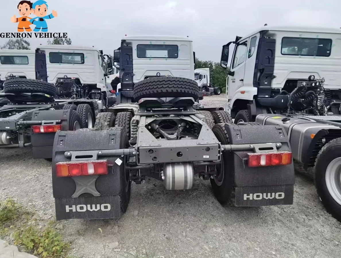 Togo new Sinotruk Howo NX 400HP Euro 2 10 tires 6x4 tractor horse head truck to load 60 tons fence semi trailer truck