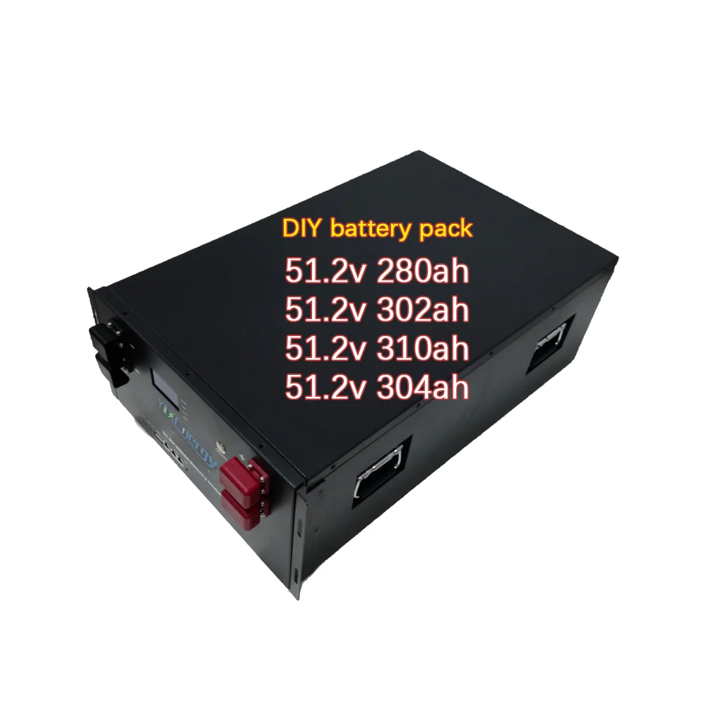DIY Energy Storage Battery Box Support Paralleling 48V 16S EV 280AH 304AH Cells Metal DIY Battery Box