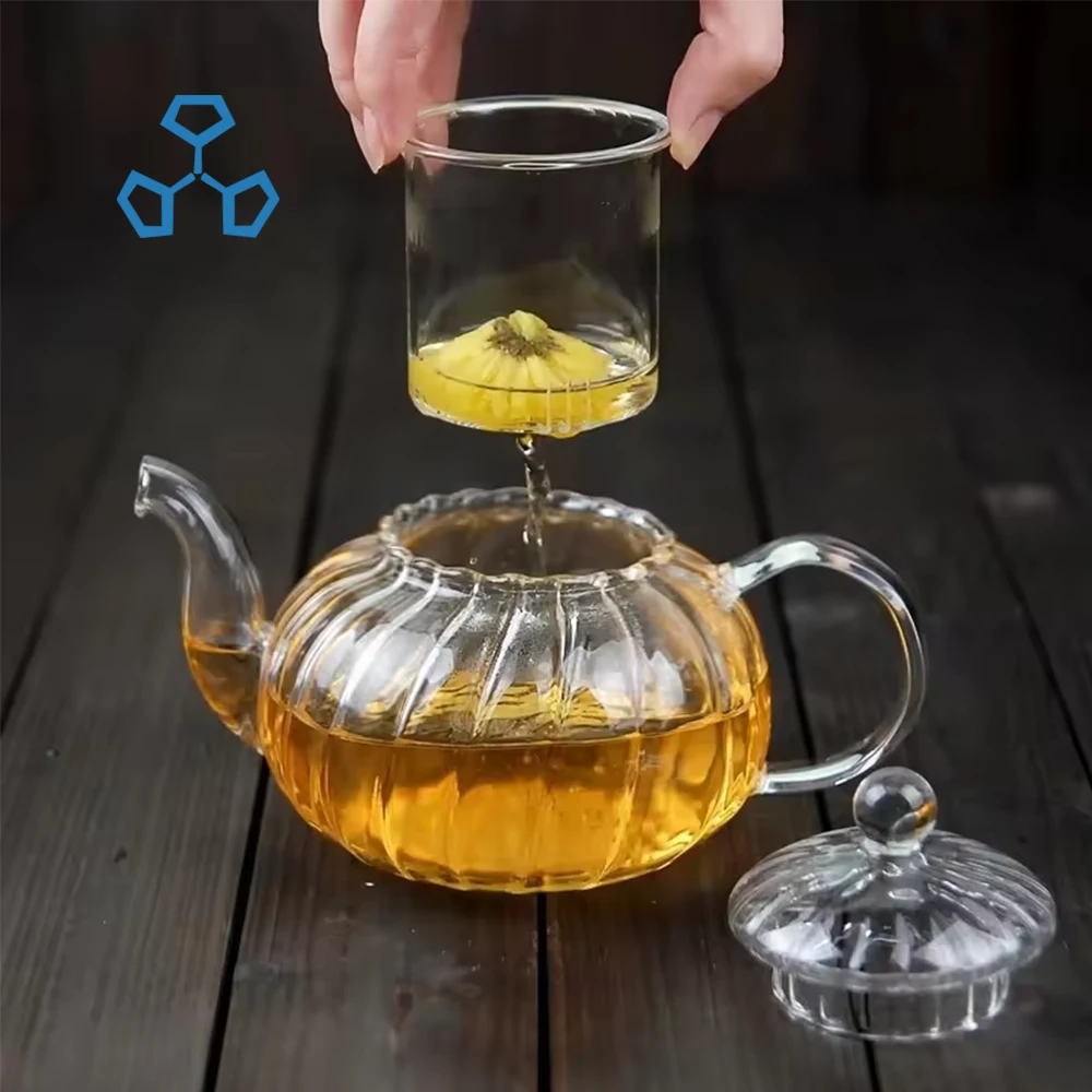 Glass teapot glass teapot borosilicate glass set