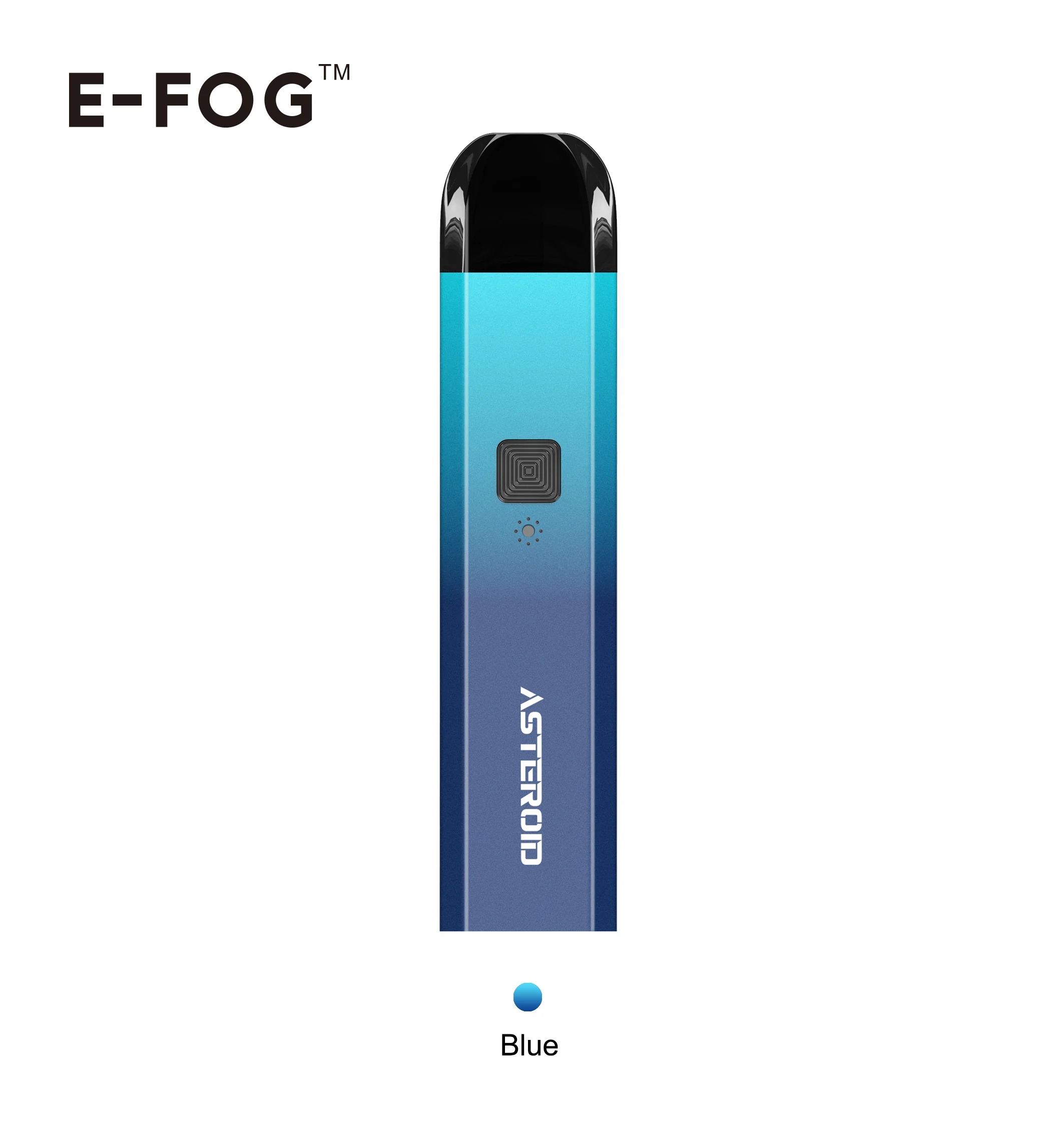 Factory Wholesale E-FOG 2ML Vape Refillable Cartridge 900mAh Asteroid Pod System Kit